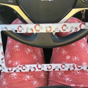 Pennywise the dancing clown license plate cover